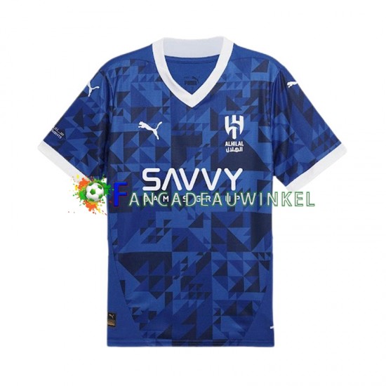 Wedstrijdshirt met Korting Al-Hilal Thuis Heren 2024-25 Korte Mouw