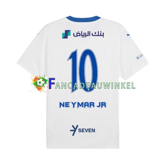 Wedstrijdshirt met Korting Al-Hilal Neymar JR 10 Uit Heren 2024-25 Korte Mouw