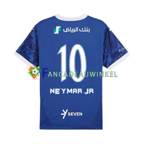 Wedstrijdshirt met Korting Al-Hilal Neymar JR 10 Thuis Heren 2024-25 Korte Mouw