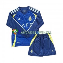 Al-Nassr Wedstrijdshirt met Korting Uit Kind 2024-25 Lange Mouw