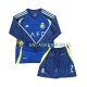 Al-Nassr Wedstrijdshirt met Korting Cristiano Ronaldo 7 Uit Kind 2024-25 Lange Mouw