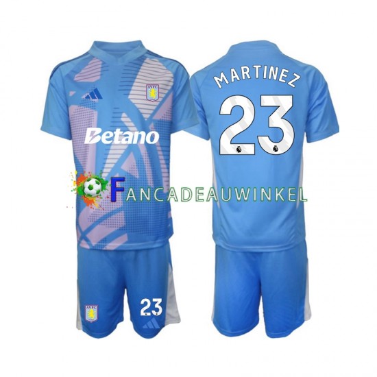 Aston Villa Wedstrijdshirt met Korting Emiliano Martinez 23 Keepersshirt 3rd Kind 2024-25 Korte Mouw