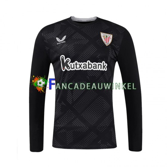 Athletic Bilbao Wedstrijdshirt met Korting Keepersshirt Thuis Heren 2024-25 Lange Mouw