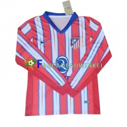 Atlético Madrid Wedstrijdshirt met Korting Thuis Heren 2024-25 Lange Mouw