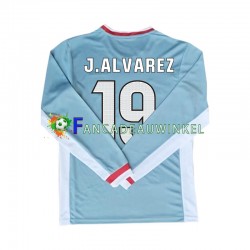 Atlético Madrid Wedstrijdshirt met Korting Julian Alvarez 19 Uit Heren 2024-25 Lange Mouw