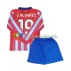 Atlético Madrid Wedstrijdshirt met Korting Julian Alvarez 19 Thuis Kind 2024-25 Lange Mouw