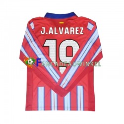 Atlético Madrid Wedstrijdshirt met Korting Julian Alvarez 19 Thuis Heren 2024-25 Lange Mouw