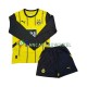 Borussia Dortmund Wedstrijdshirt met Korting Thuis Kind 2024-25 Lange Mouw