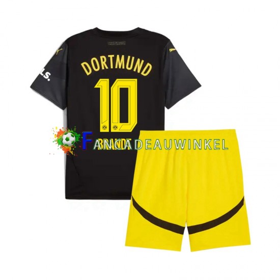 Borussia Dortmund Wedstrijdshirt met Korting Julian Brandt 10 Uit Kind 2024-25 Korte Mouw