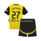 Borussia Dortmund Wedstrijdshirt met Korting Karim Adeyemi 27 Thuis Kind 2024-25 Korte Mouw