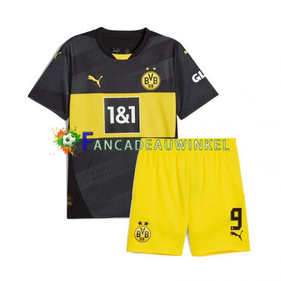 Borussia Dortmund Wedstrijdshirt met Korting Serhou Guirassy 9 Uit Kind 2024-25 Korte Mouw