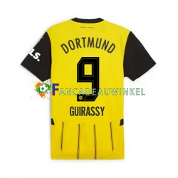 Borussia Dortmund Wedstrijdshirt met Korting Serhou Guirassy 9 Thuis Heren 2024-25 Korte Mouw