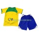 Brazilië Wedstrijdshirt met Korting Retro Thuis Kind 2004 Korte Mouw