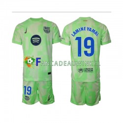 FC Barcelona Wedstrijdshirt met Korting Lamine Yamal 19 3rd Kind 2024-25 Korte Mouw