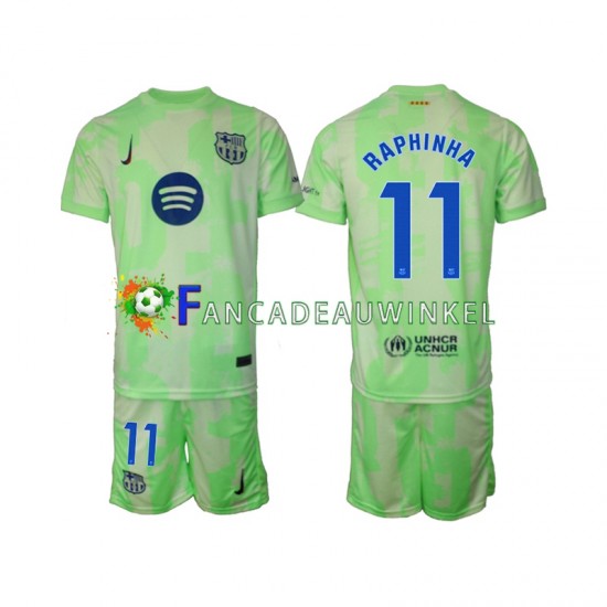 FC Barcelona Wedstrijdshirt met Korting Raphinha 11 3rd Kind 2024-25 Korte Mouw