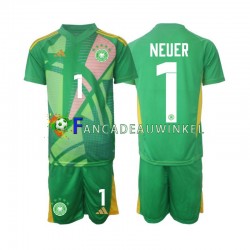 Duitsland Wedstrijdshirt met Korting Manuel Neuer 1 Keepersshirt 3rd Kind 2024-25 Korte Mouw
