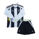 Juventus Wedstrijdshirt met Korting Thuis Kind 2024-25 Lange Mouw