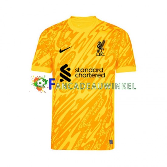 Liverpool Wedstrijdshirt met Korting Keepersshirt Vierde Heren 2024-25 Korte Mouw