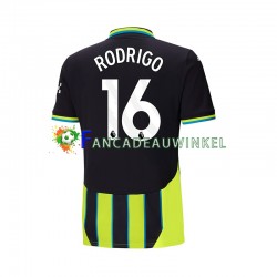 Manchester City Wedstrijdshirt met Korting RODRIGO 16 Uit Heren 2024-25 Korte Mouw