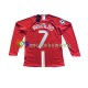 Manchester United Wedstrijdshirt met Korting Cristiano Ronaldo 7 Champion League 2007 Retro Thuis Heren Lange Mouw