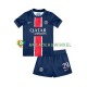 Paris Saint-Germain Wedstrijdshirt met Korting Bradley Barcola 29 Thuis Kind 2024-25 Korte Mouw