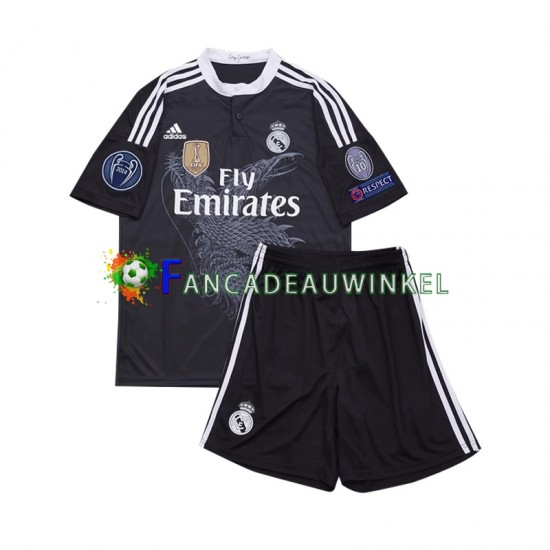 Real Madrid Wedstrijdshirt met Korting 2014 Retro 3rd Kind Korte Mouw