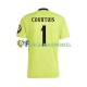 Real Madrid Wedstrijdshirt met Korting COURTOIS 1 Keepersshirt 3rd Heren 2024-25 Korte Mouw