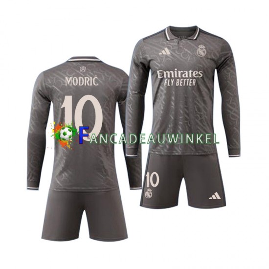 Real Madrid Wedstrijdshirt met Korting Modrić Luka 10 3rd Kind 2024-25 Lange Mouw