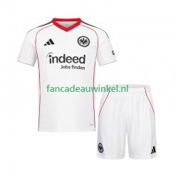 Eintracht Frankfurt Wedstrijdshirt met Korting Uit Kind 2025-26 Korte Mouw