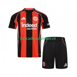 Eintracht Frankfurt Wedstrijdshirt met Korting Thuis Kind 2025-26 Korte Mouw