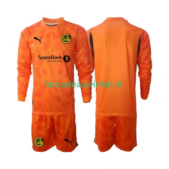FK Bodø/Glimt Wedstrijdshirt met Korting Keepersshirt Uit Kind 2025 Lange Mouw