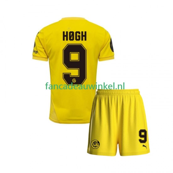 FK Bodø/Glimt Wedstrijdshirt met Korting Kasper Hogh 9 Thuis Kind 2025 Korte Mouw