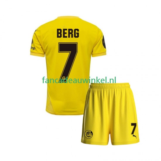 FK Bodø/Glimt Wedstrijdshirt met Korting Patrick Berg 7 Thuis Kind 2025 Korte Mouw