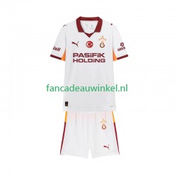 Galatasaray Wedstrijdshirt met Korting Uit Kind 2025-26 Korte Mouw