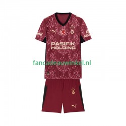 Galatasaray Wedstrijdshirt met Korting 3rd Kind 2025-26 Korte Mouw