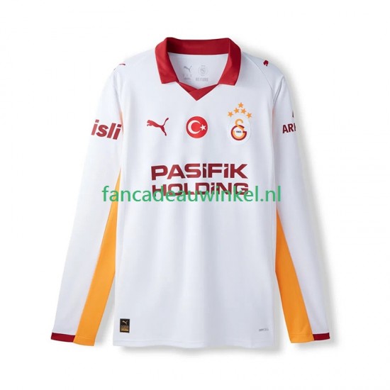 Galatasaray Wedstrijdshirt met Korting Uit Heren 2025-26 Lange Mouw