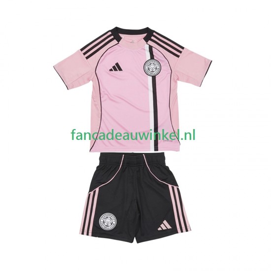 Leicester City Wedstrijdshirt met Korting 3rd Kind 2025-26 Korte Mouw