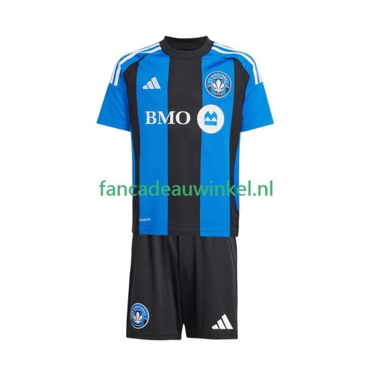 CF Montréal Wedstrijdshirt met Korting Thuis Kind 2025 Korte Mouw