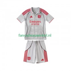 Olympique Lyonnais Wedstrijdshirt met Korting 3rd Kind 2025-26 Korte Mouw