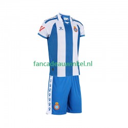 RCD Espanyol Wedstrijdshirt met Korting Thuis Kind 2025-26 Korte Mouw