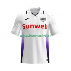 RSC Anderlecht Wedstrijdshirt met Korting Uit Heren 2025-26 Korte Mouw