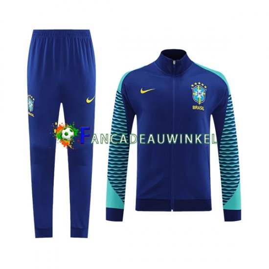 Brazilië Trainingspak Blauw 2023-24