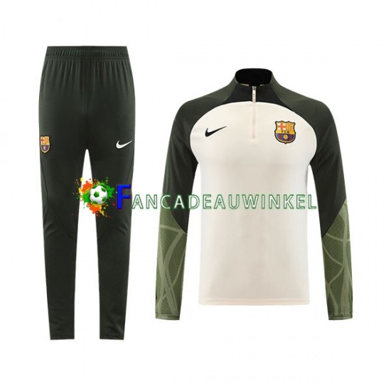 FC Barcelona Wit Sweatshirts Pak 2023-24