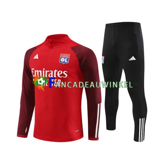 Olympique Lyonnais Rood Sweatshirts Pak 2023-24