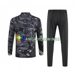 Real Madrid Dragon Zwart Sweatshirts Pak 2023-24