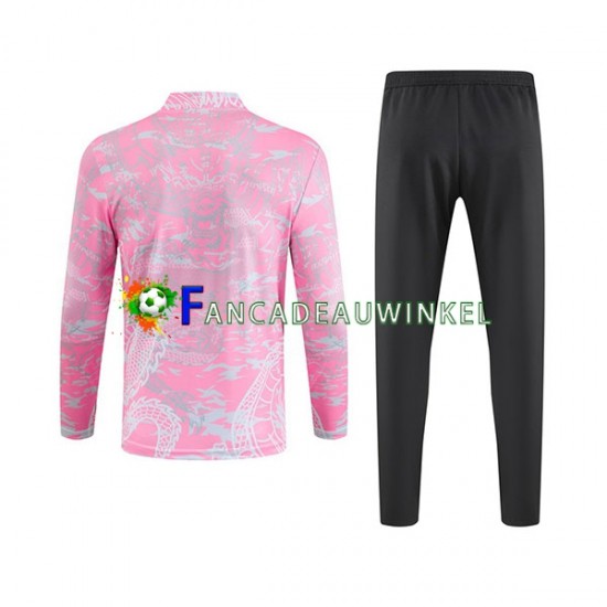 Real Madrid Dragon Roze Sweatshirts Pak 2023-24