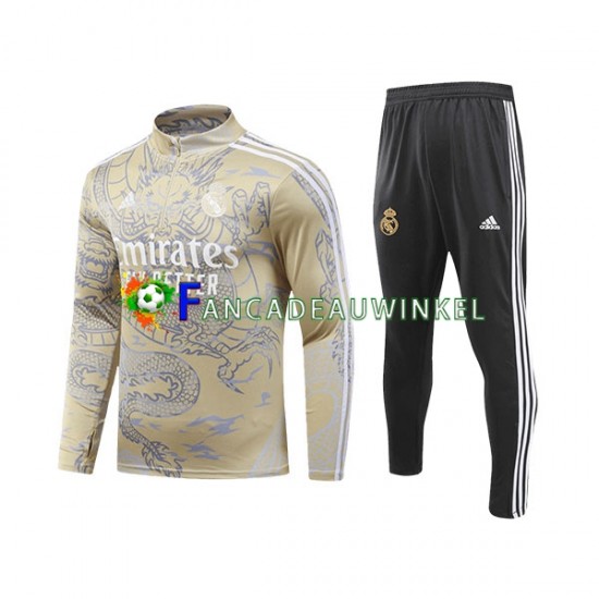 Real Madrid Dragon Geel Sweatshirts Pak 2023-24