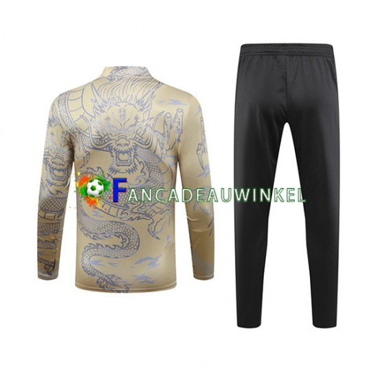 Real Madrid Dragon Geel Sweatshirts Pak 2023-24