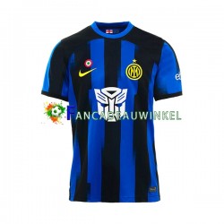 AC Milan Wedstrijdshirt met Korting Transformers Thuis Heren 2023-24 Korte Mouw
