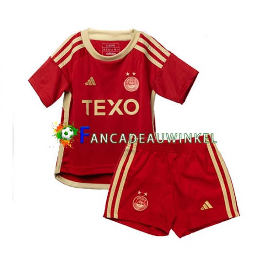 Aberdeen Wedstrijdshirt met Korting Thuis Kind 2023-24 Korte Mouw